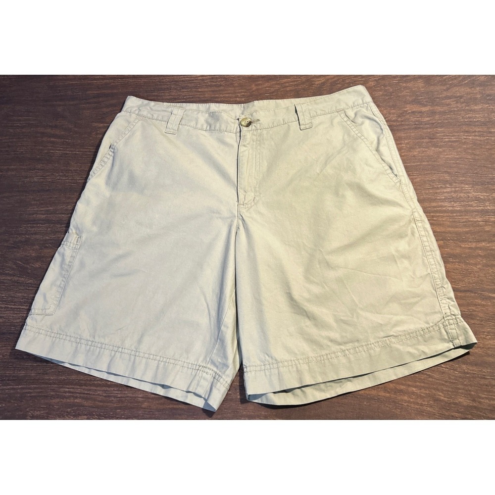 Columbia Sportswear Men's Size 34 Shorts Beige 100% Cotton
